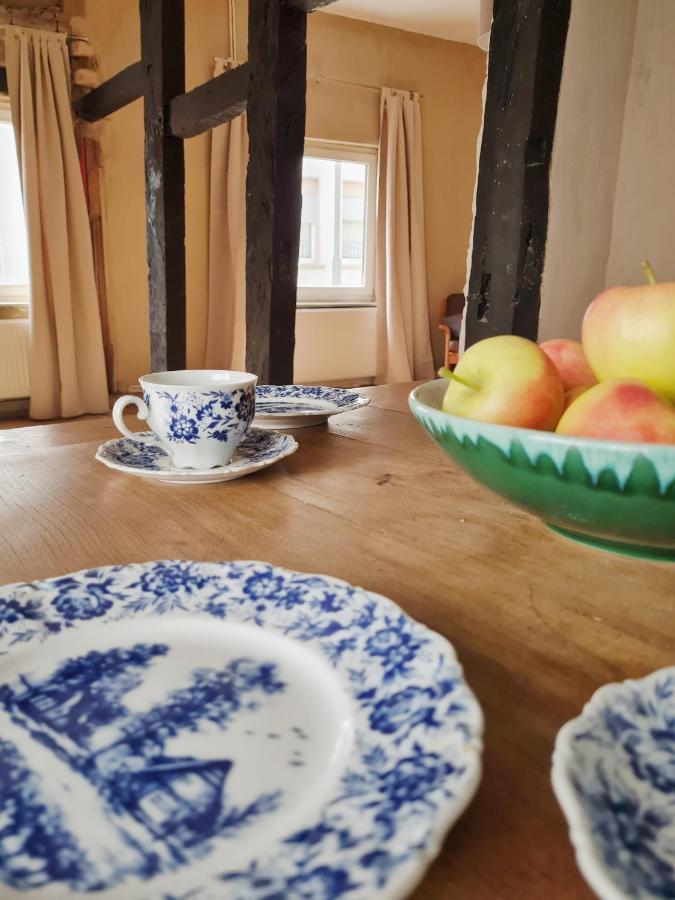 Kleines Fachwerkhaus Im Herzen Von Lemgo Fur Individualisten Esterno foto