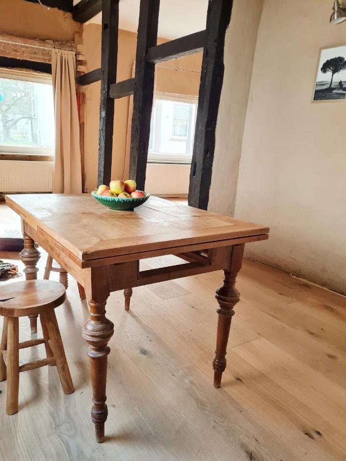 Kleines Fachwerkhaus Im Herzen Von Lemgo Fur Individualisten Esterno foto